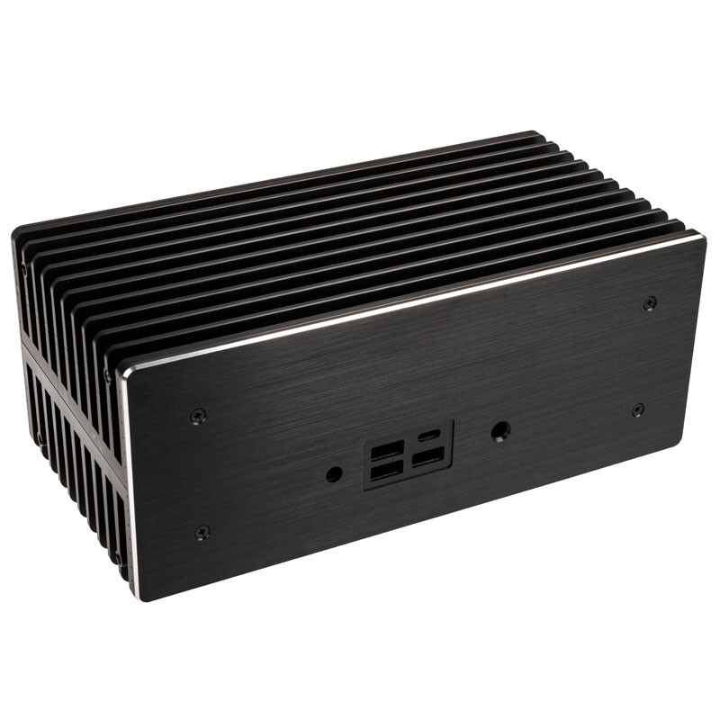 Akasa Turing ABX Small Form Factor (SFF) PC Nero UCFF A-NUC76-M1B