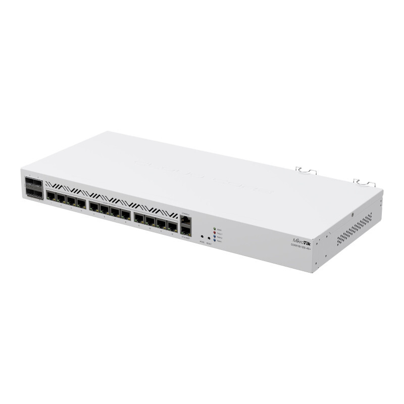 Router Mikrotik Cloud Core CCR2116-12G-4S+, CPU ARM 16-CORE 2 GHZ, RAM DDR4 da 1