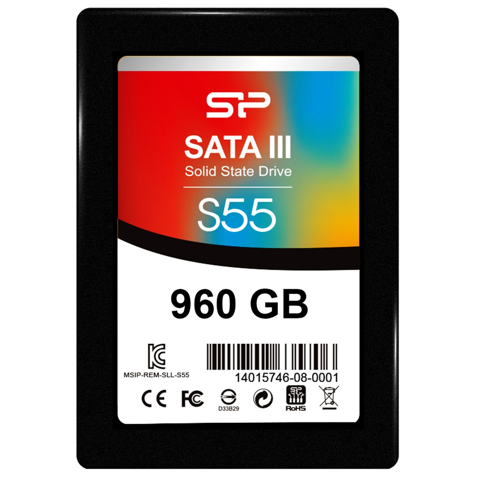 Silicon Power 960GB S55 7 mm 2.5-Inch SATA III Internal Solid State Drive
