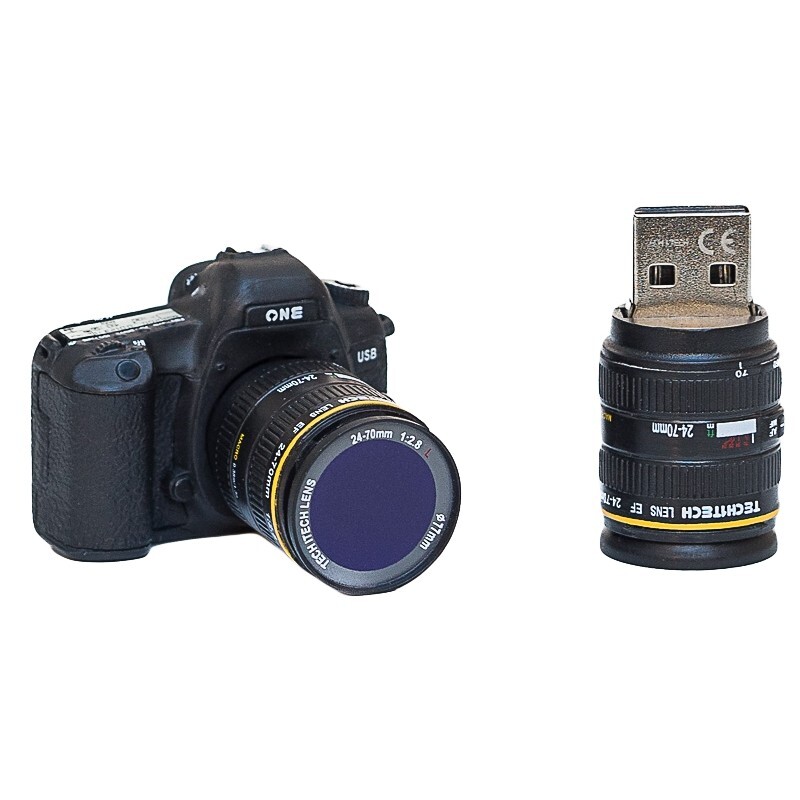 PENDRIVE 32GB MACCHINA FOTOGRAFICA REFLEX PLUS TECHONETECH TEC5129-32 32 GB USB