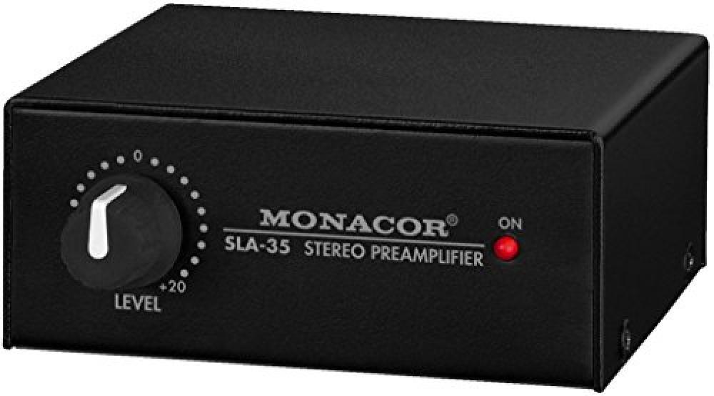 Monacor SLA-35 amplificatore audio Nero - NUOVO