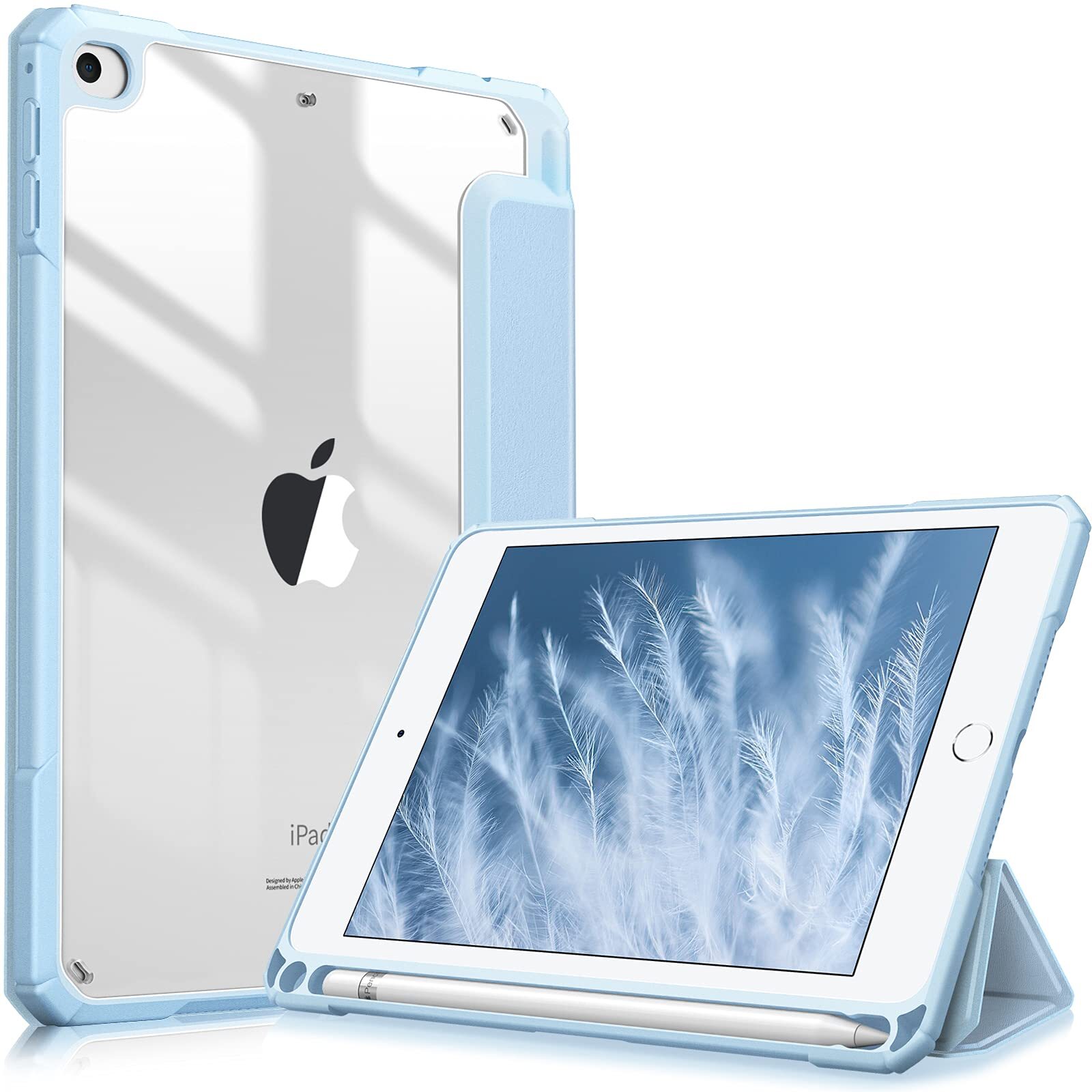 FINTIE Custodia per iPad Mini 5 2019 / iPad Mini 4 con Pencil Holder - Sottil...