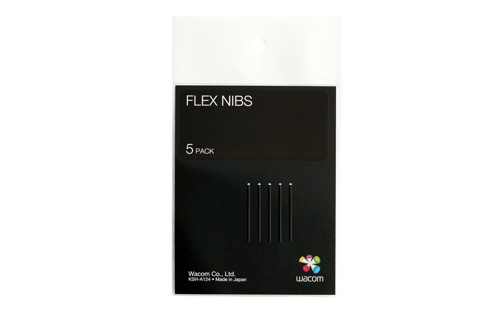 Wacom ACK-20004 accessorio per tablet grafico Pennino (Flex nibs 5 pack for Intu