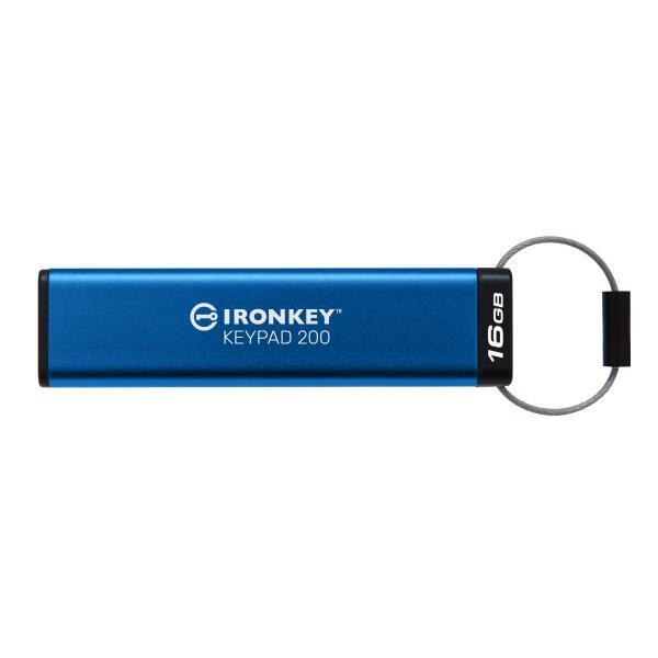 Kingston - Digital Media Product 16GB IRONKEY KEYPAD 200 AES-256 ENCRYP FIPS 140