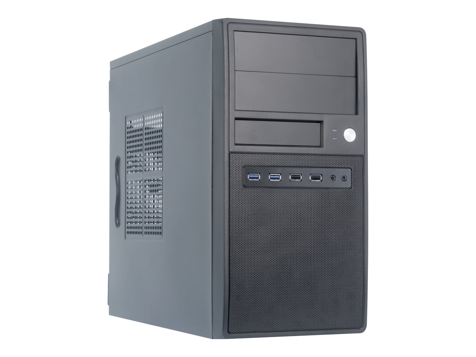 Chieftec CT-04B-350GPB PC Nero Micro-ITX micro ATX SECC 14 CT-04B-350GPB