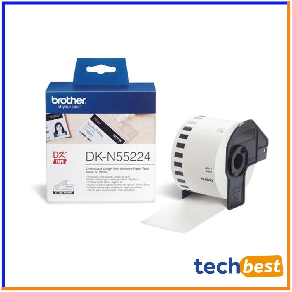 White 54mmX30.48m  for Brother P-Touch QL1000 1050 1060 NA
