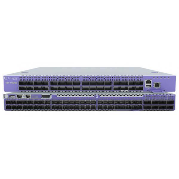 Extreme Avaya - Hardware VSP 7400 48X1025GBPS SFP28 F2B 8X100GBPS QSFP28 16GB/12