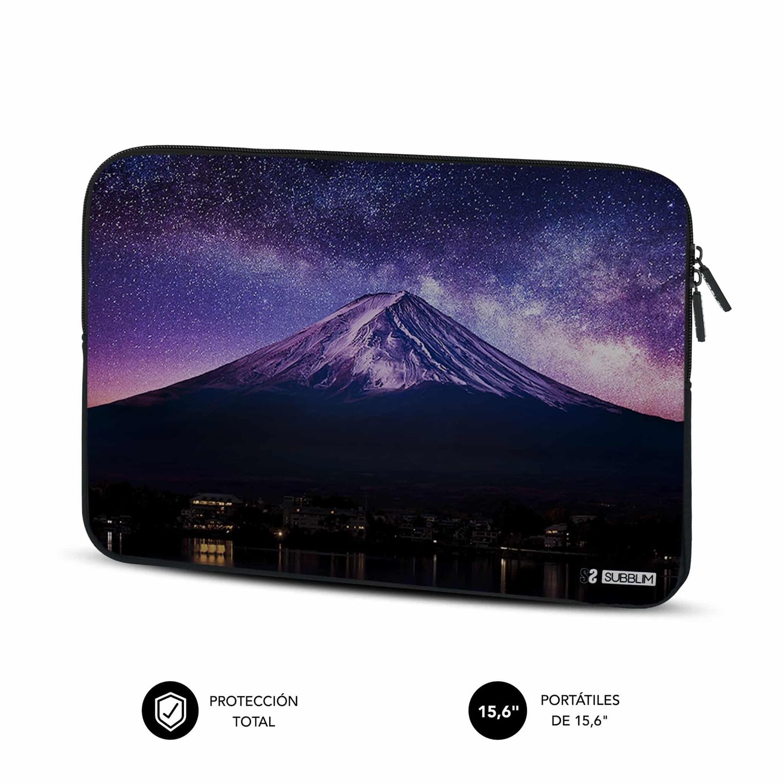 Subblim Funda Neopreno Trendy para Portatil 15.6" - Grosor 3Mm - Resistencia a G