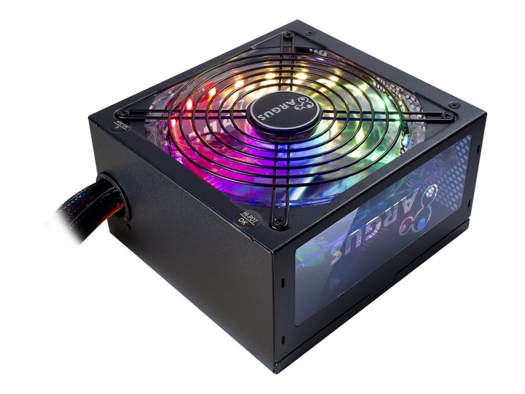 Inter-Tech Argus RGB-600W II 600 W 100 240 V 47 63 Hz Attivo 100 W 600 88882146