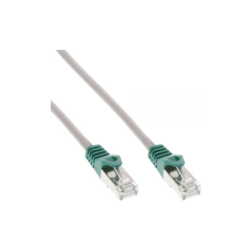 InLine Cavo Patch LAN Crossover, SF/UTP, Cat.5e, guaina PVC, CU (100% rame), gri