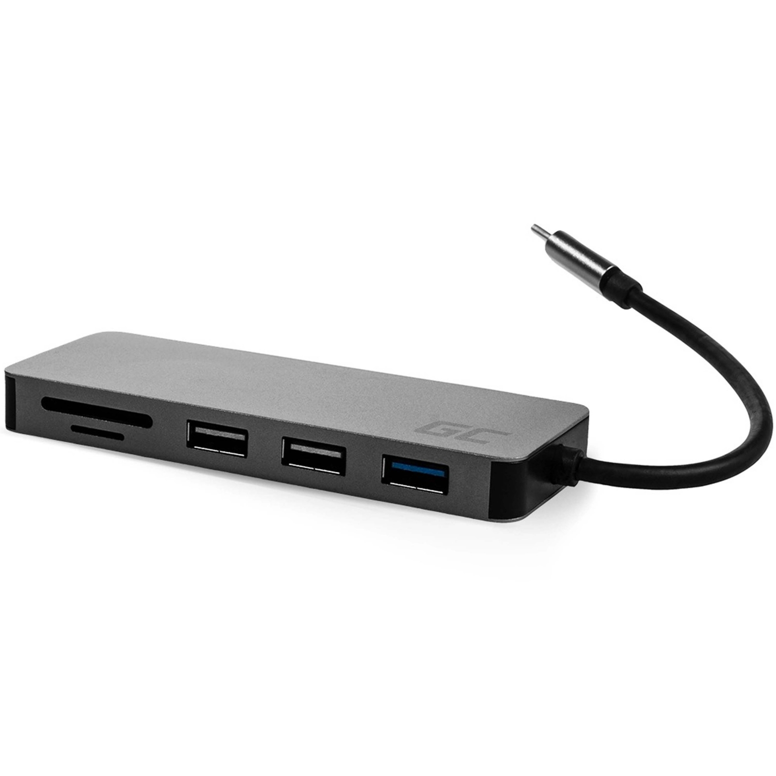 Docking Station Adattatore Type C Type-c Usb-c Hdmi Usb Micro Sd Macbook Dell_