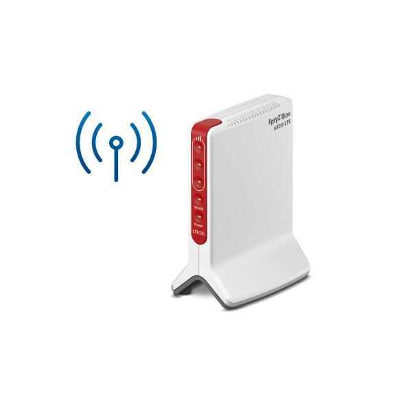 Fritz!box 6820 Lte Router Wireless Gigabit Ethernet Banda Singola [2.4 Ghz] 4g B