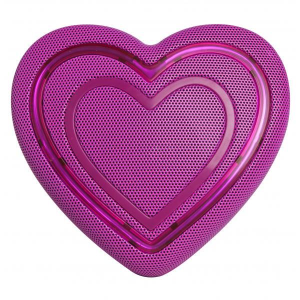 JAM Jamoji Heart Mono portable speaker Porpora