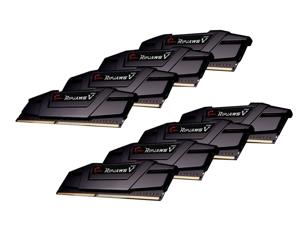 G.Skill Ripjaws V F4-3600C18Q2-256GVK 256 GB 8 x 32 GB DDR4 F4-3600C18Q2-256GVK