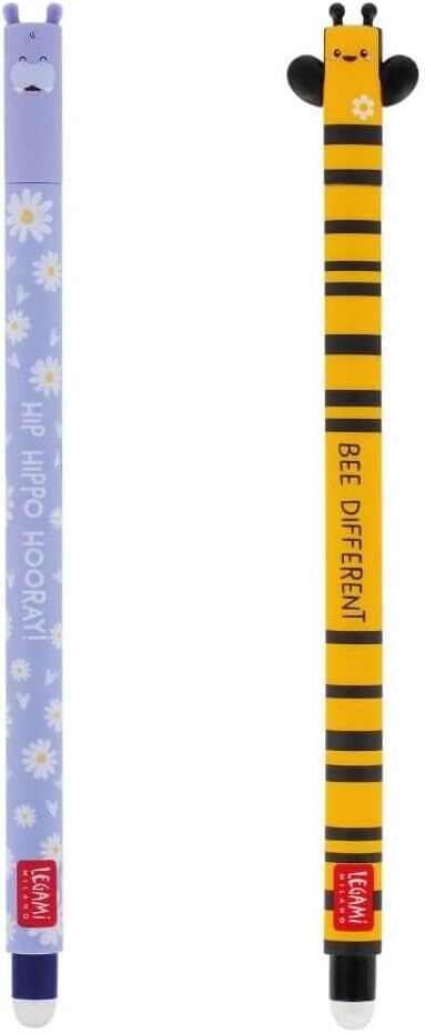 Penne Legami ape e ippopotamo bee and hippo cancellabile nuove