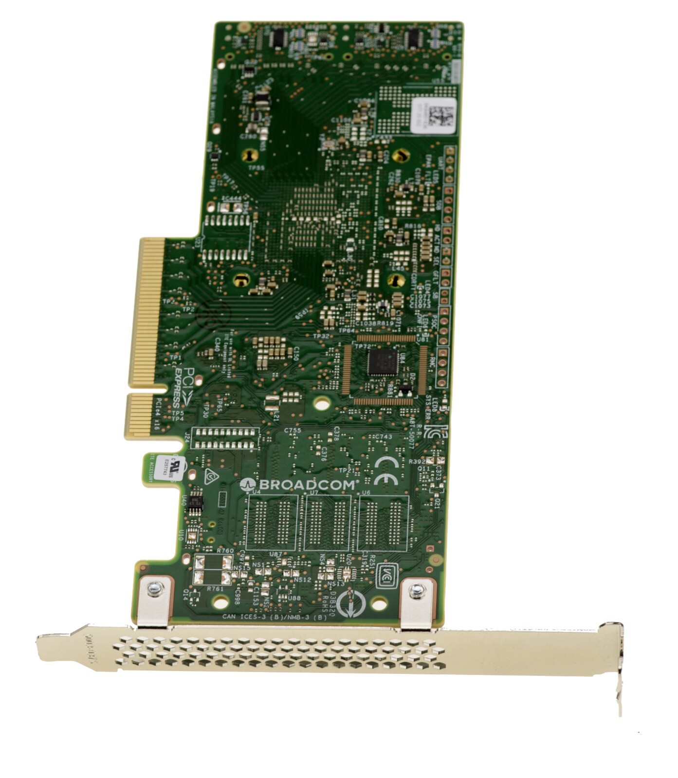 Scheda Controller Pcie 4.0 x8 Trimode SAS SATA Nvme 12GB 16 Porte 9500-16i