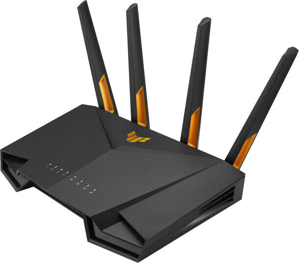 Router Wireless Gigabit Ethernet Dual-Band 2.4 Ghz/5 Ghz Nero Arancione Asus 90I
