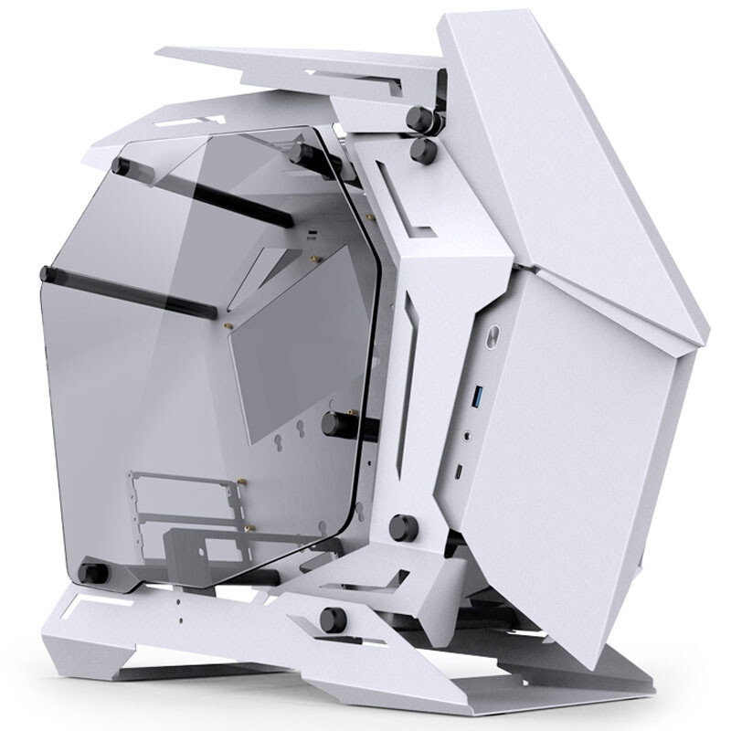 Jonsbo MOD3 Mini Micro-ATX Tower Showcase Tempered Glass MOD3 MINI WHITE