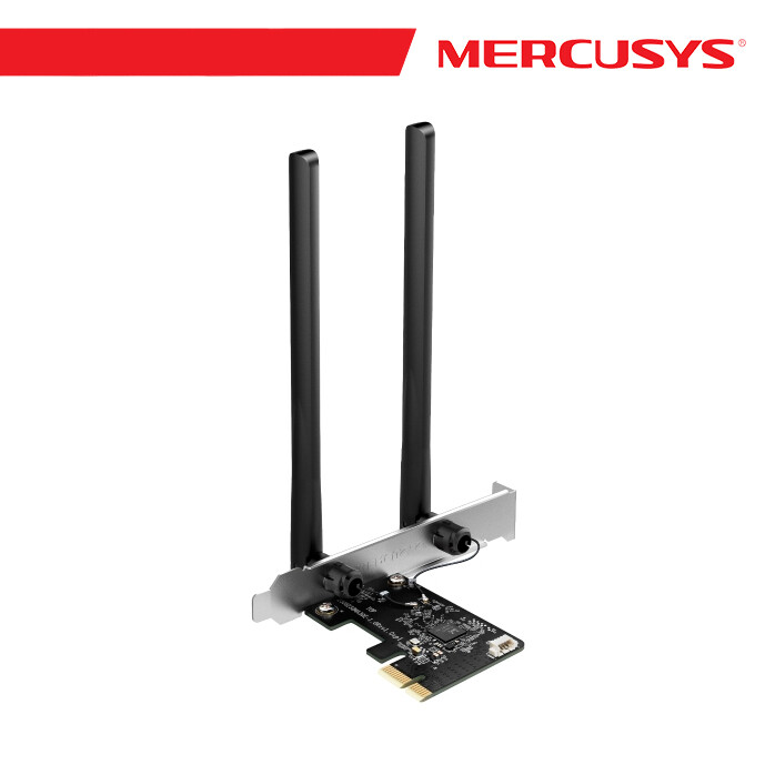 Schede di rete Wi-Fi Mercusys AC1200 Wi-Fi Bluetooth PCIe Adapter - MA30E