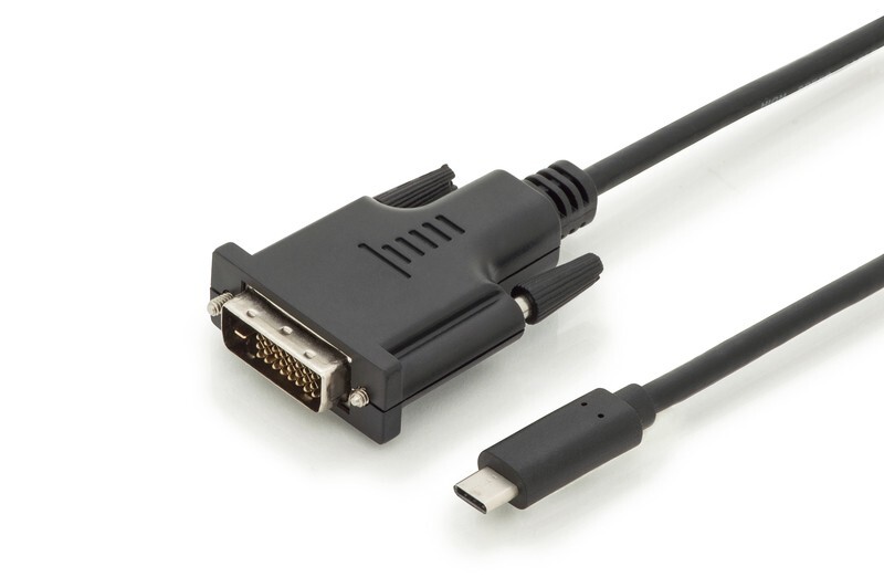 CAVO USB TIPO-C - DVI M/M, 2.0M, 1080P@60HZ