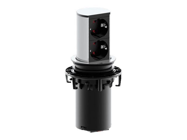 Bachmann 928.002 Nero Argento Alluminio Plastica IP20 IEC 60884 VDE 928.002