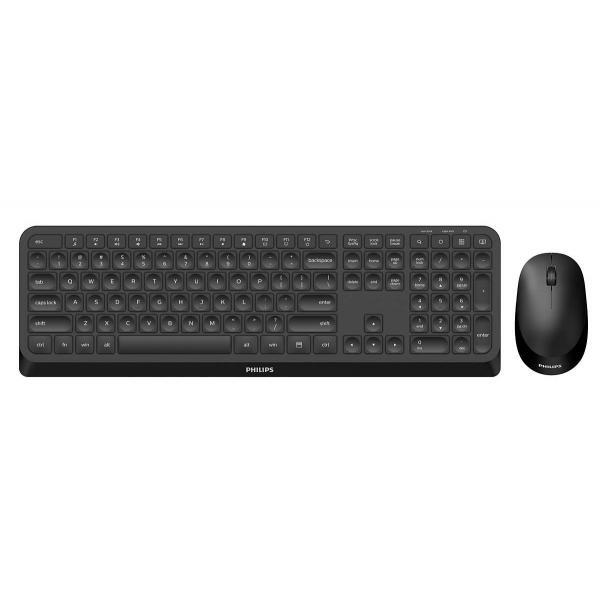 SPT6307B/34  KIT PHILIPS SPT6307B/34 TASTIERA (tasti bassi) + MOUSE WIRELESS Ner