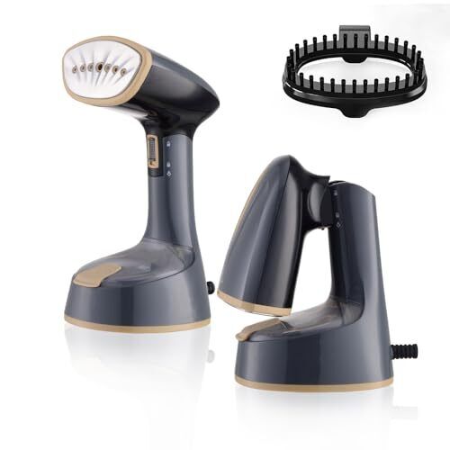 m Mu, Ferro da Stiro Verticale, ferro da stiro da viaggio, 1300W, (N6e)