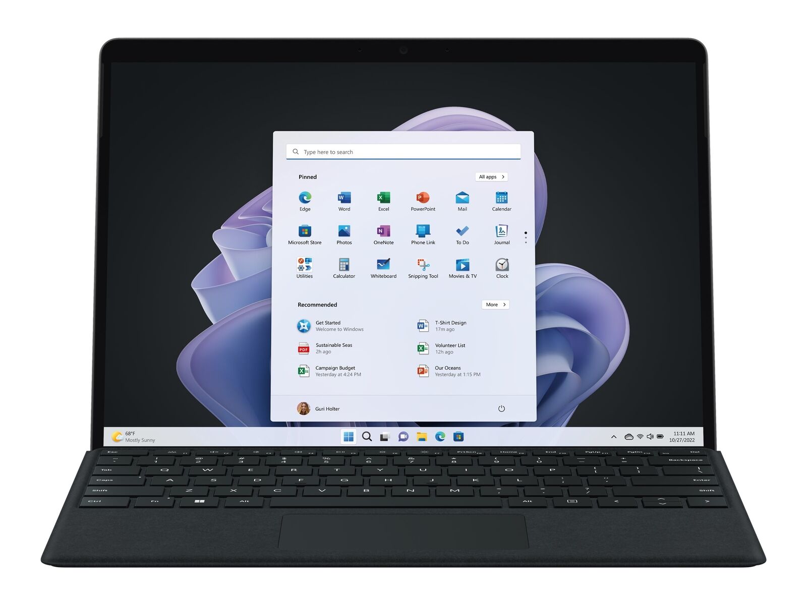 Microsoft Surface Pro 9 33 cm (13") 2880 x 1920 Pixel 512 GB 8 GB QHB-00020