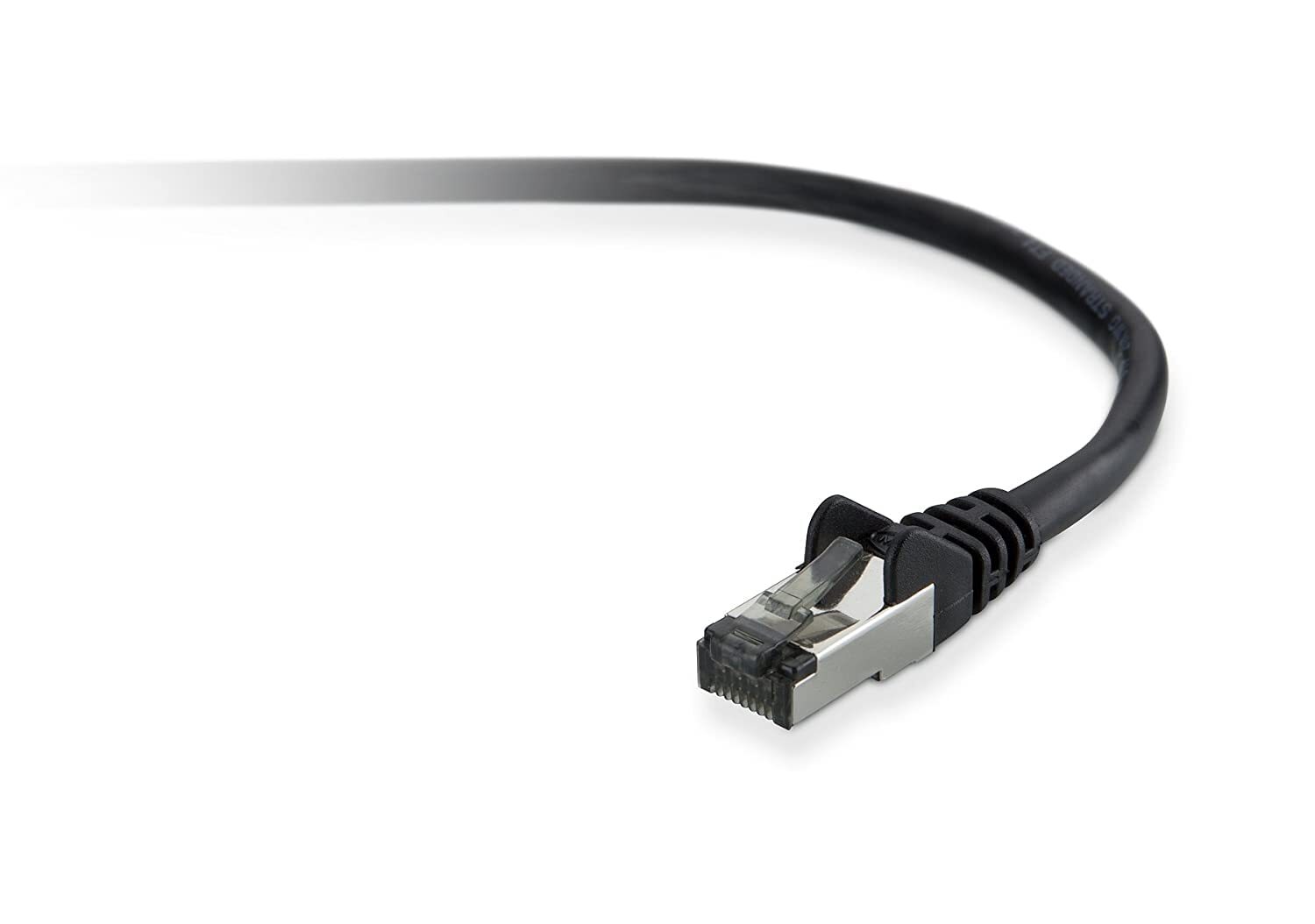 Belkin A3L981BT02MBKHS 2 M Cat 6 Snagless RJ-45 (M) to RJ-45 (M) Patch Cable