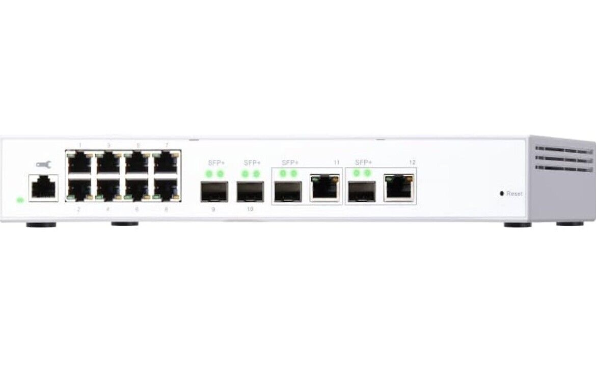 QNAP QSW-M408-2C Ethernet Switch Gestito Interamente (10 Porte)