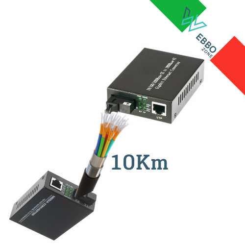 Media Converter Fibra Opton MC212CS WDM, 1.25Gbps, SM SC, 12dB, 10km, TX1310