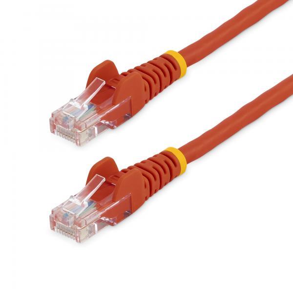 Startech - Cables CAVO DI RETE DA 10M ROSSO CAT5E ETHERNET RJ45 ANTIGROVIGLI