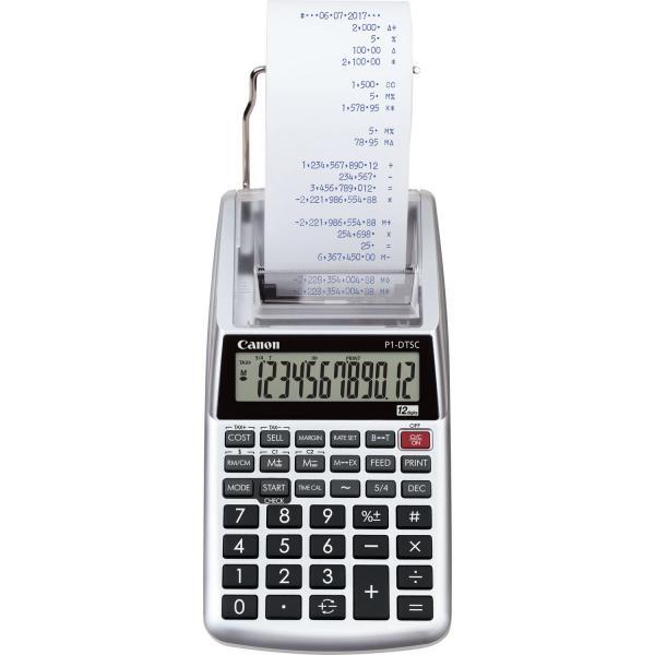 Canon P1-DTSC II EMEA HWB calcolatrice Scrivania Calcolatrice con stampa Grigio