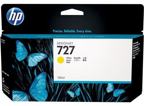 CARTUCCIA ORIGINALE HP 727 B3P21A T1500 T2500 T920 GIALLO