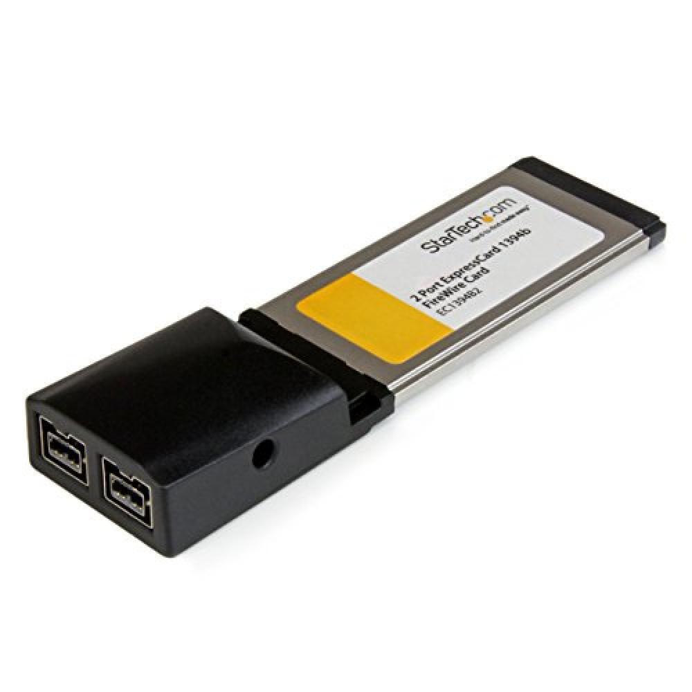 STARTECH.COM Scheda Adatattore per Laptop Firewire 1394B Expresscard a 2 Porte -