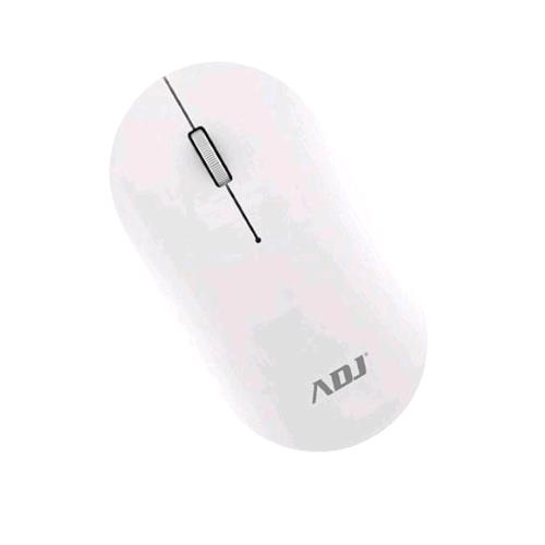 MOUSE WIRLESS OTTICO 3D EGG WHITE 1000 DPI 3 TASTI PLUG&PLAY ADJ