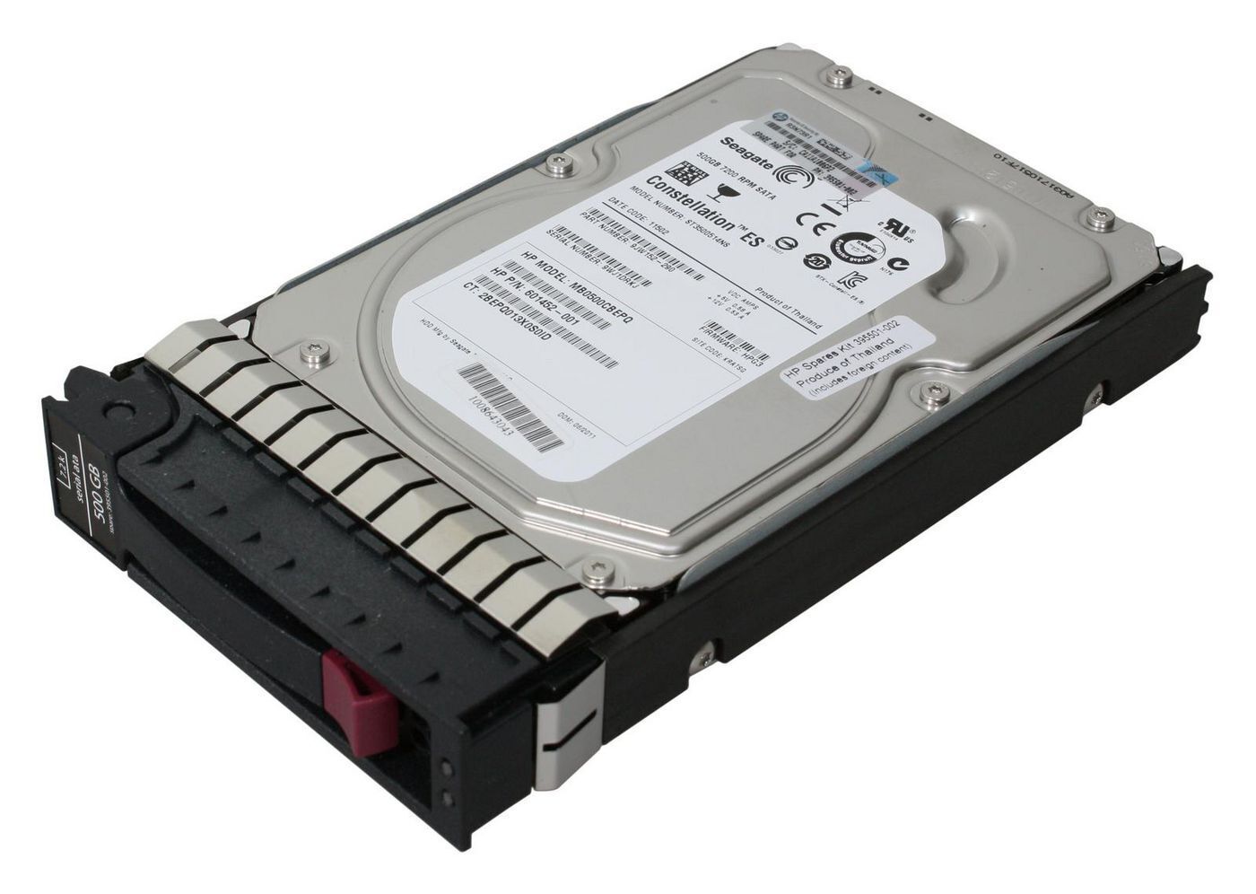 500GB 7.2Krpm Hot Plug SATA