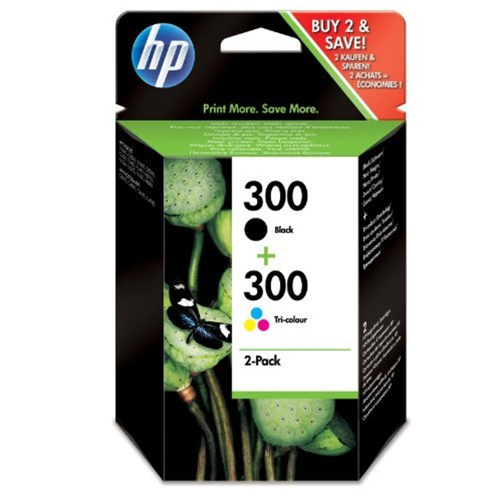 Cartucce CN637EE (CC640EE Nero + CC643EE Colore N.300) Hp DeskJet D1600/D1660
