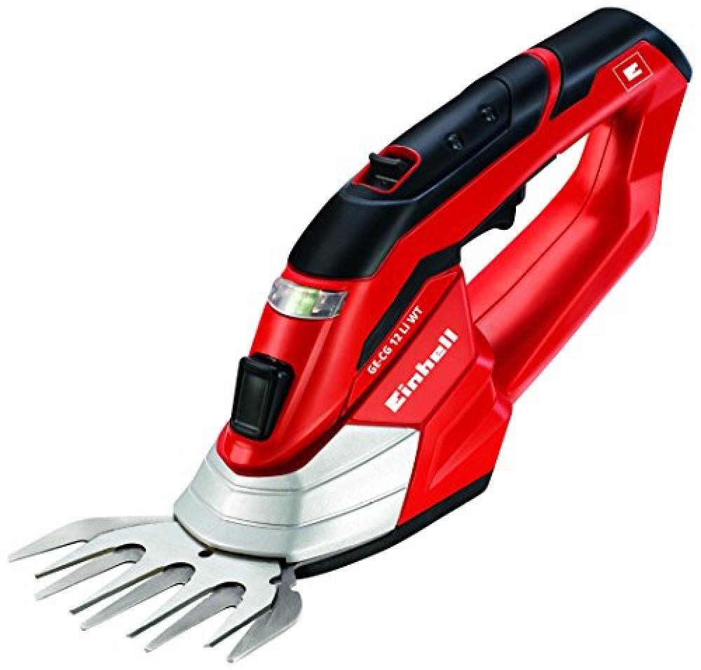 (TG. ohne Teleskopstiel) Einhell GE-CG 12 Li WT 100mm 12V Ioni di Litio Nero, Ro