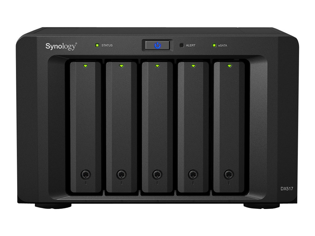 Synology DX517 3,91 kg Desktop Nero Server di archiviazione DX517