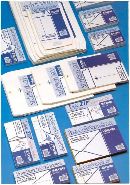 Blasetti Confezione 40 Buste 11x23 Gr70 Senza Finest 546
