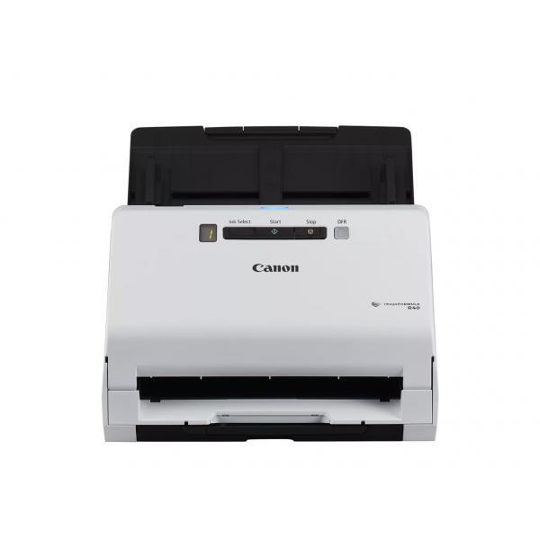 Canon imageFORMULA R40 ADF + Sheet-fed scaner 600 x 600 DPI A4 Nero, Bianco