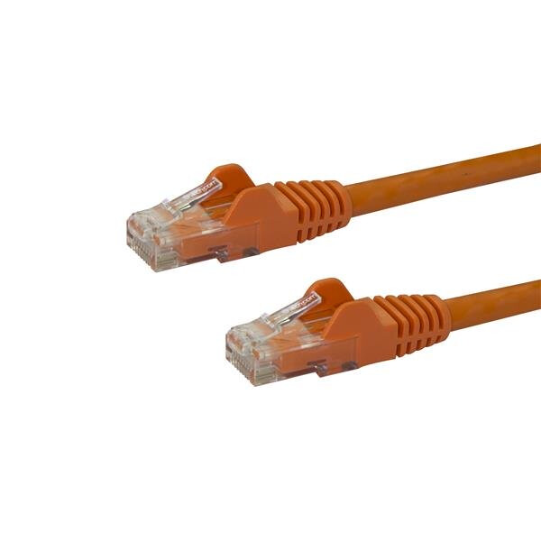Startech - Cables CAVO PATCH CAT 6 ETHERNET RJ45 ARANCIO DA 10M ANTIGROVIGLI