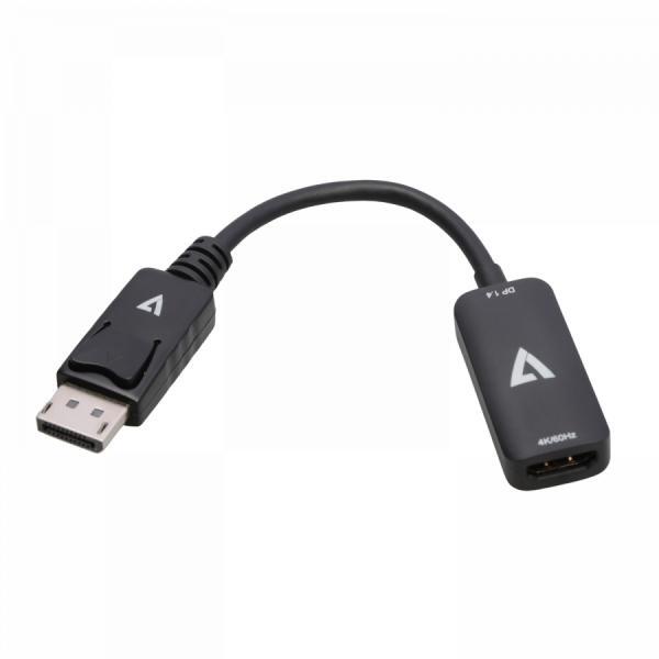V7 - Cables ADATTATORE DP 14 A HDMI 2.0 4K DP1.4 HDMI2.0 21.6GBPS 4K60HZ