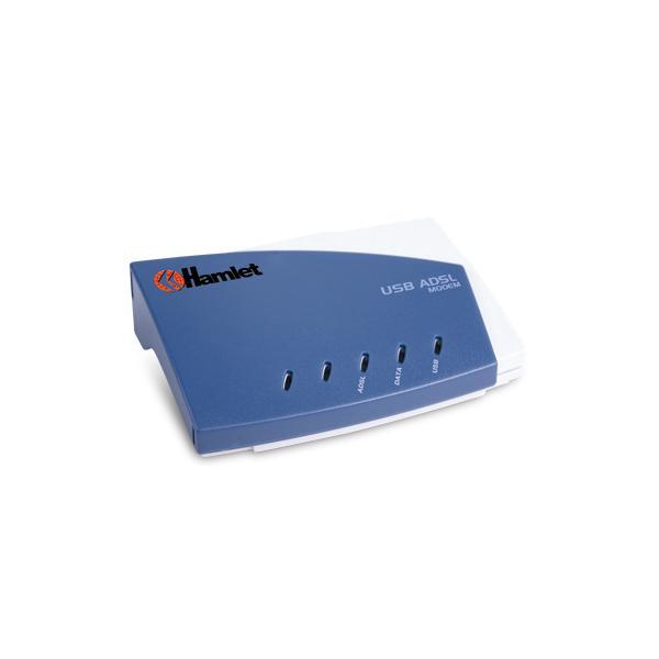 Hamlet - Networking MODEM ADSL SU PORTA USB 2.0 COMP. WIN MAC LINUX