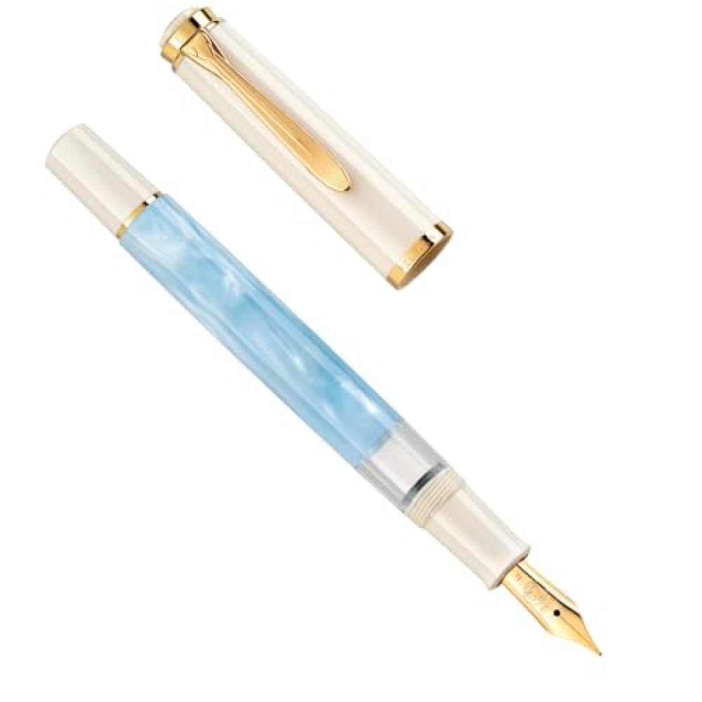 (TG. 1 unit  (Confezione da 1)) Pelikan 823012 Classic M200 Pastel-Blue penna st