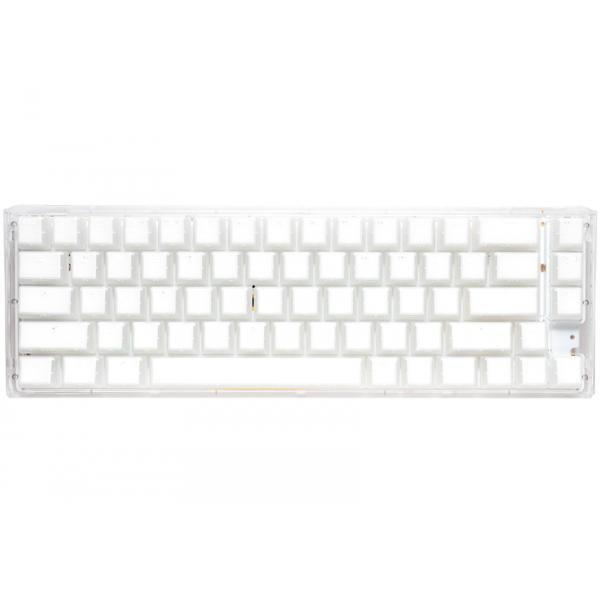 Ducky One 3 Aura White SF Gaming Tastatur RGB LED - MX-Silent-Red tastiera USB