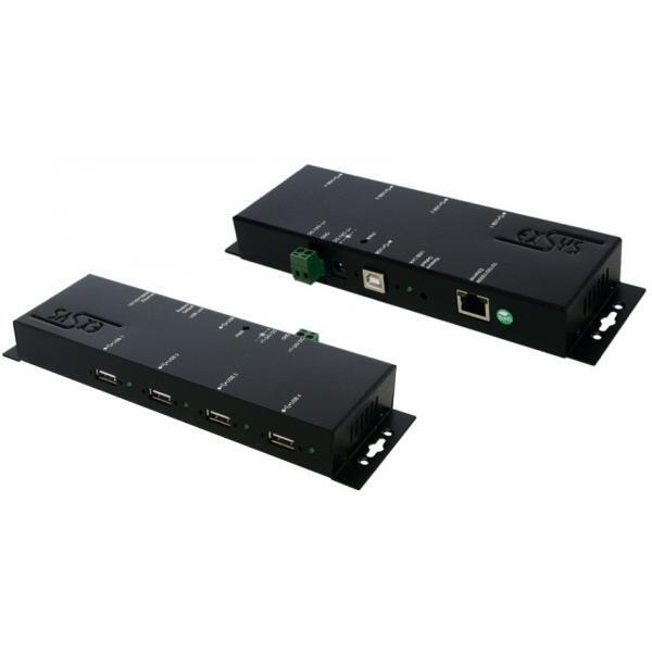EXSYS EX-6002POE Network transmitter Nero moltiplicatore di rete