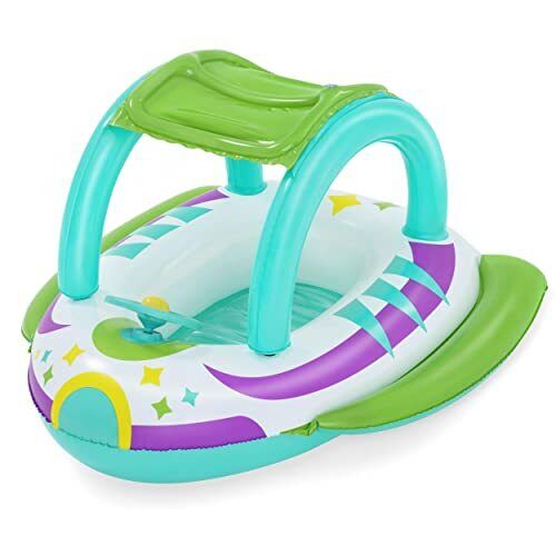 Bestway Space Splash Kinder-Schlauchboot 107 x 112 cm (V0Y)