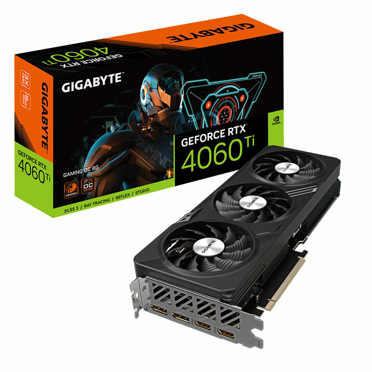 Scheda Grafica Gigabyte GeForce RTX­­ 4060 Ti GAMING OC 8G Geforce RTX 4060 T